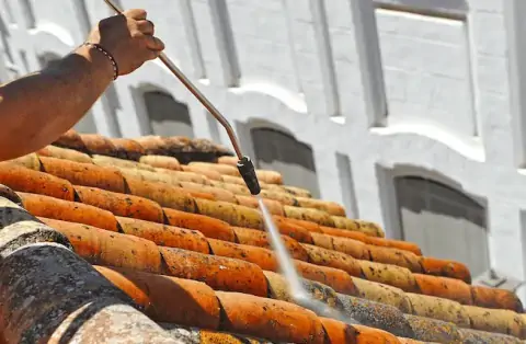 Nettoyage de toitures - Trun